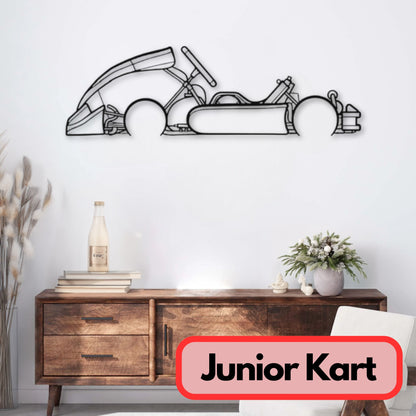 Décoration murale métal Junior Kart